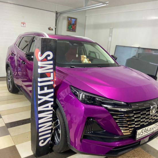 Цветная полиуретановая пленка Sunmax Violet Pearl PPF