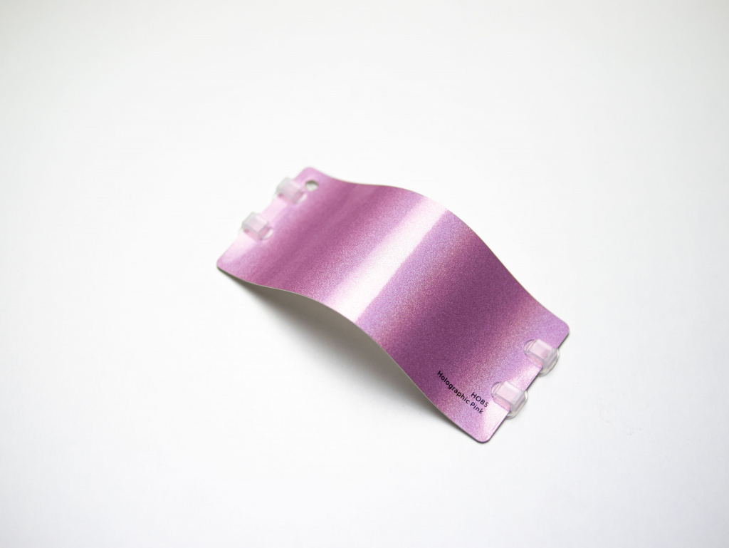 Виниловая плёнка Holographic Pink (голографический розовый), глянцевая, HOB5, 1,52×17,5 м