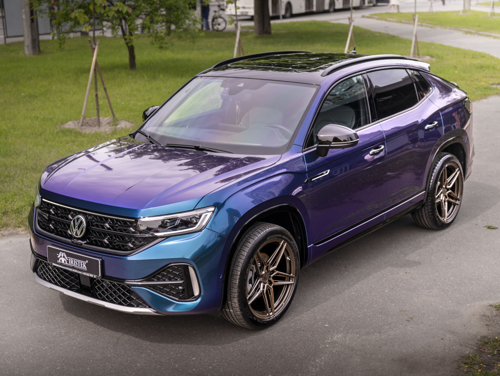 Полиуретановая пленка PPF Colors Chameleon Thunder Blue Purple (хамелеон сине-фиолетовый), глянцевая, UC8067, 1,52×15 м