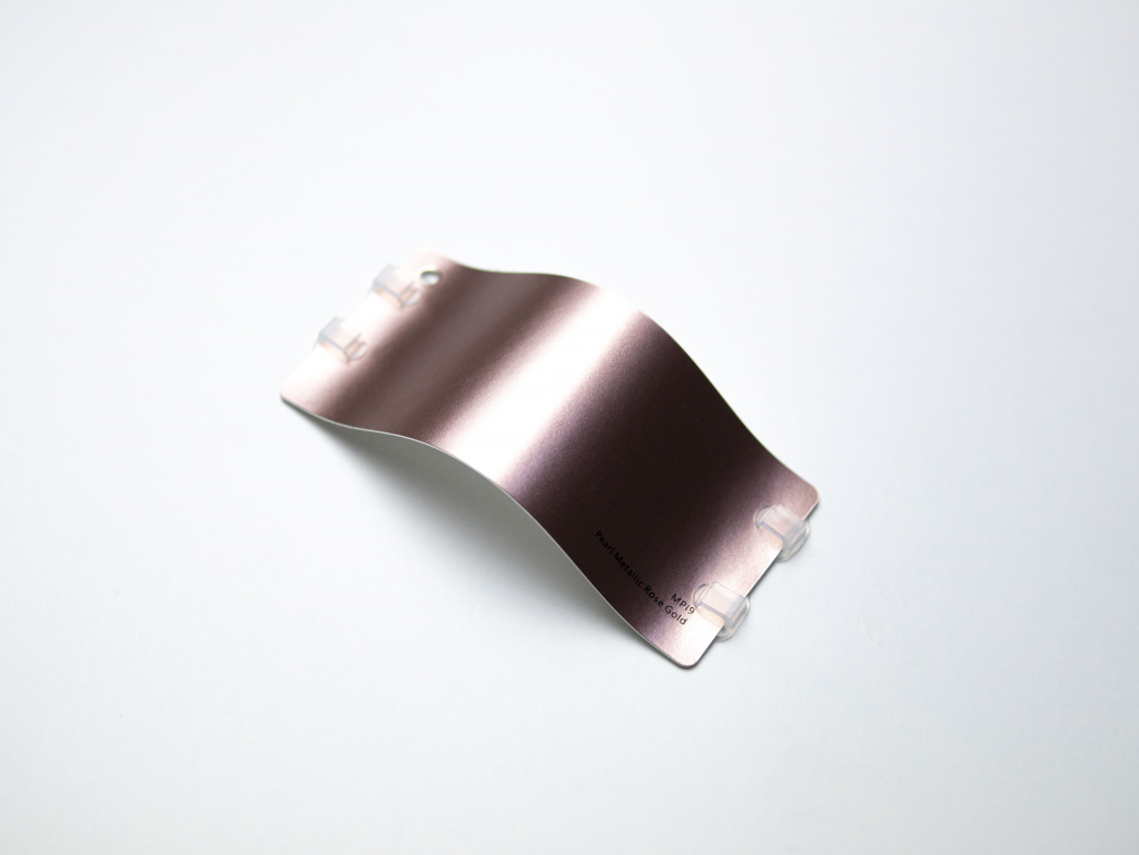Виниловая плёнка Pearl Metallic Rose Gold (жемчужный металлический золотисто-розовый), MPI9, 1,52×17,5 м