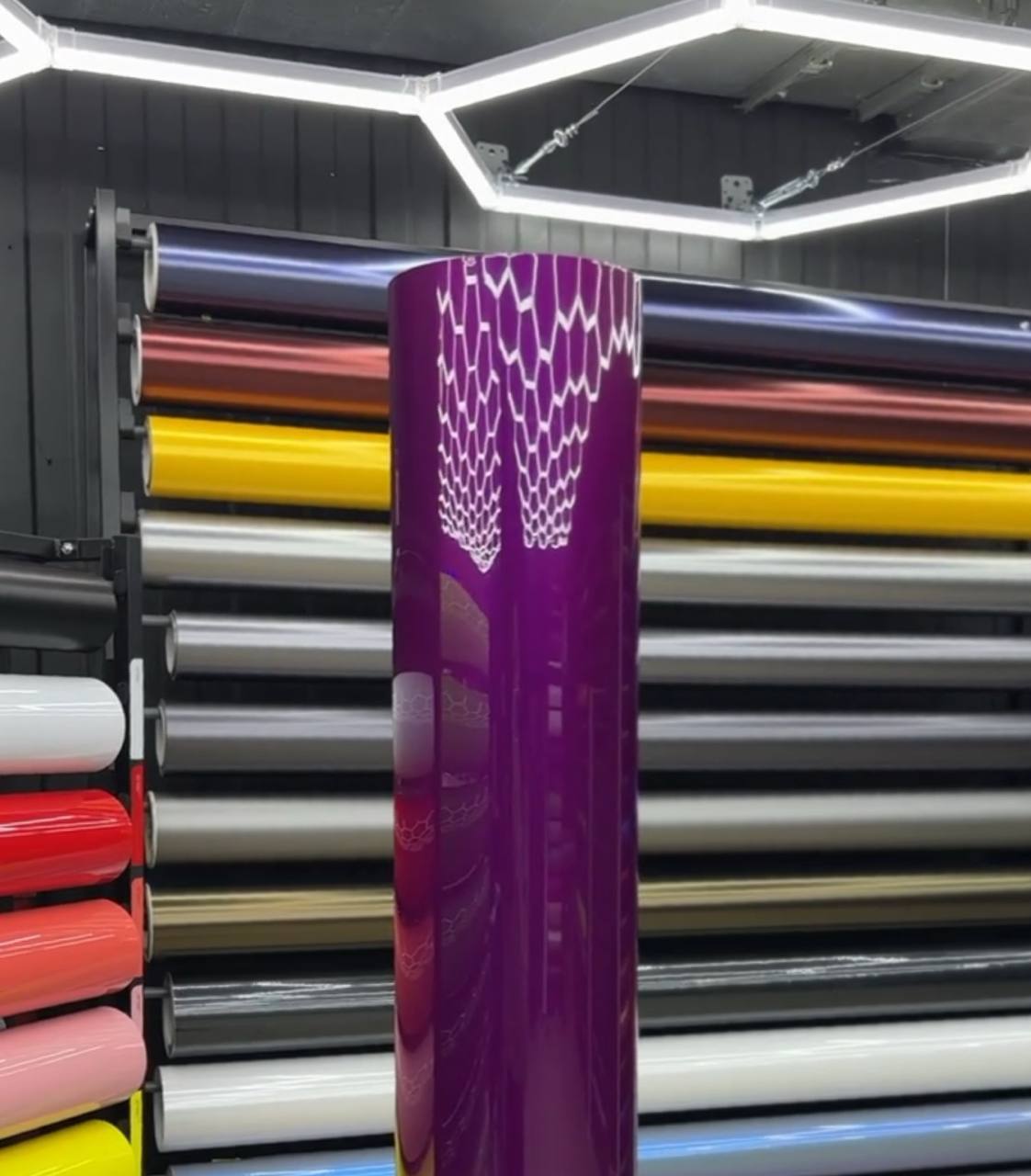 Цветная полиуретановая пленка Sunmax Violet Pearl PPF