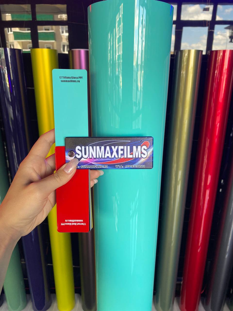 Цветная полиуретановая пленка Sunmax Tiffany Gloss PPF