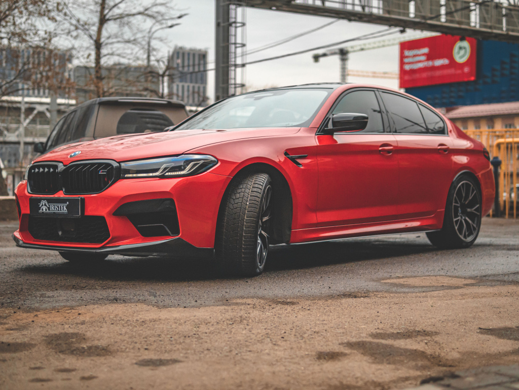 Полиуретановая пленка PPF Colors Ace red (красный), глянцевая, UC1010, 1,52×15 м