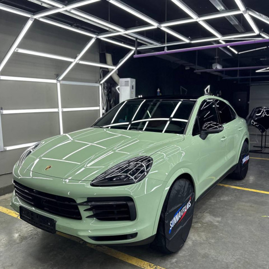 Цветная полиуретановая плёнка Sunmax Khaki Green PPF
