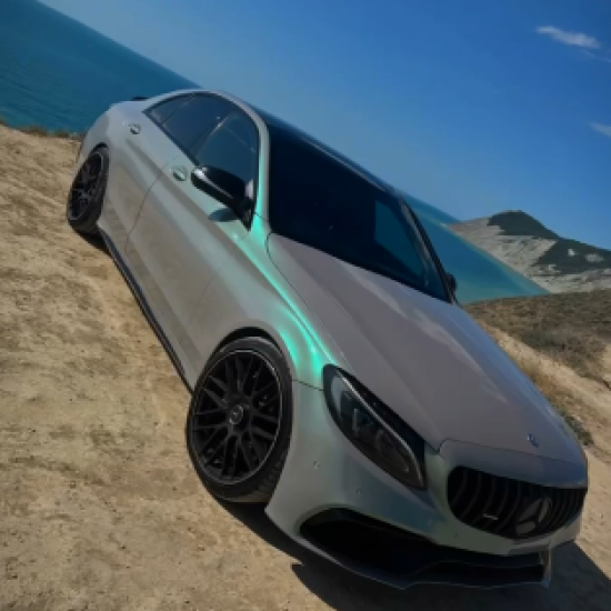 Цветная полиуретановая пленка Sunmax Lime Gray PPF
