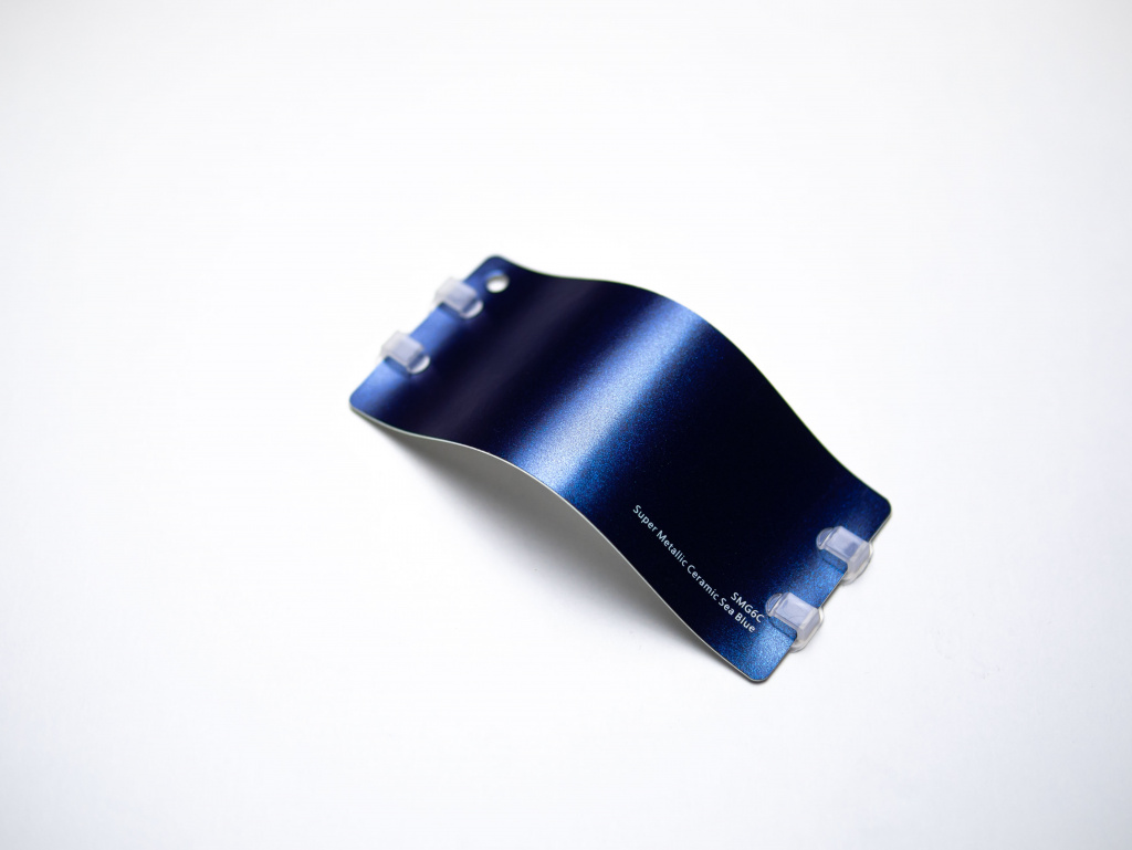 Виниловая плёнка Super Metallic Ceramic Sea Blue (металлик, керамика цвета морской волны), SMG6C, 1,52×17,5 м