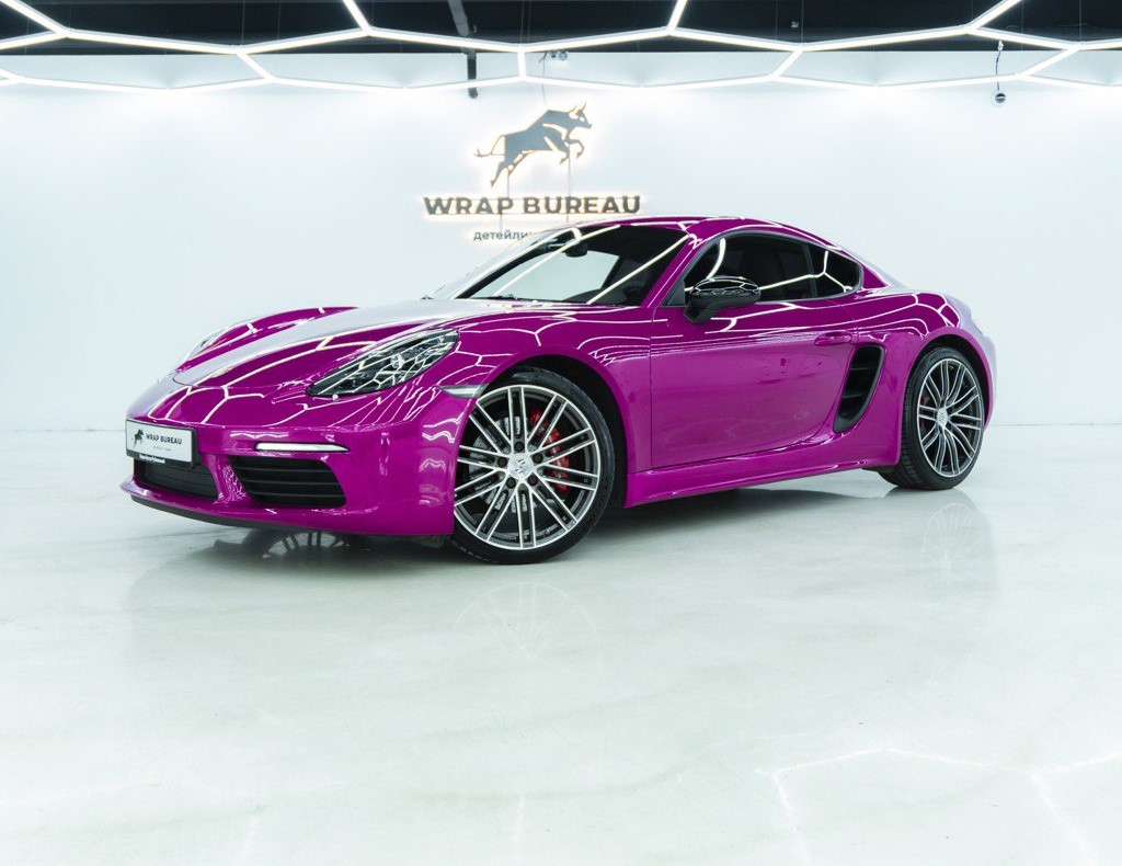 Полиуретановая пленка PPF Colors Red ruby (красный рубин), глянцевая, UC1012, 1,52×15 м