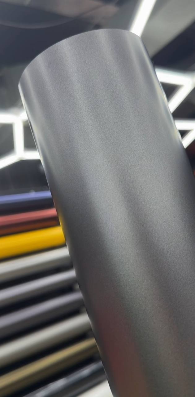 Цветная полиуретановая пленка Sunmax Matte AMG Gray PPF