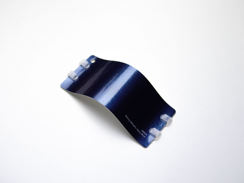 Виниловая плёнка Glossy Metallic Stary Blue (звездный синий), глянцевая, GMG6, 1,52×17,5 м