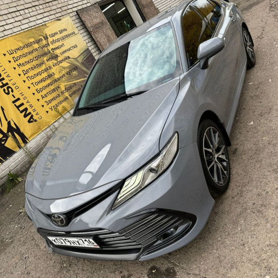 Цветная полиуретановая пленка Sunmax Nardo Gray Gloss PPF