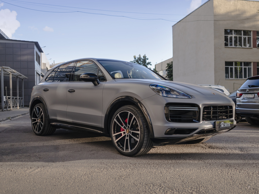Полиуретановая пленка PPF Colors Satin Nardo Grey Audi RS (нардо-грей серая), сатин, UC1384, 1,52×15 м