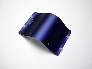 Виниловая плёнка Super Satin Chrome Midnight Blue (полуночный синий), матовый сатин, SKG9P, 1,52×17,5 м