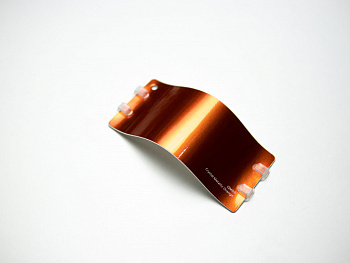 Виниловая плёнка Crystal Metallic Orange (кристальный металлик оранжевый), QMD0, 1,52×17,5 м